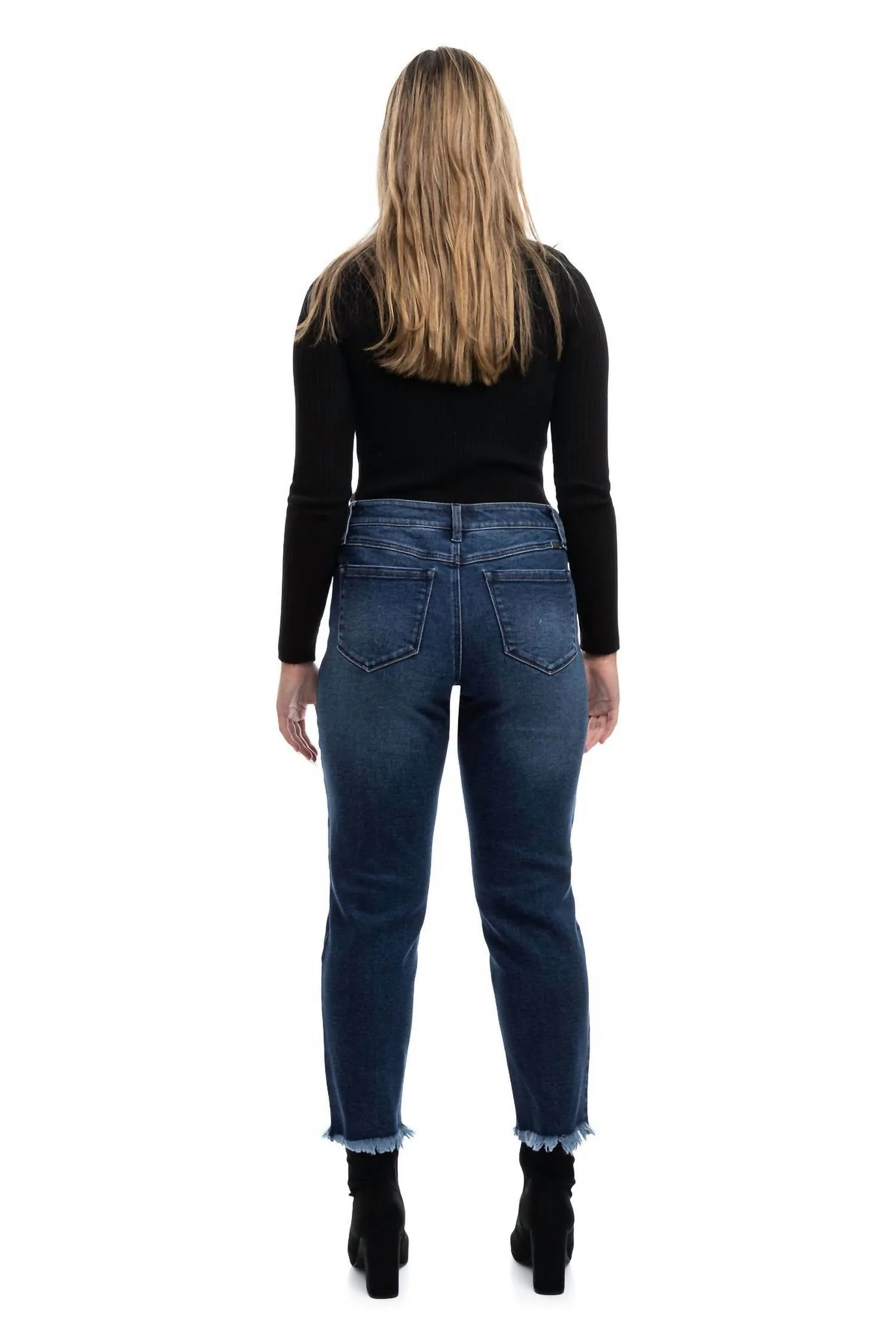 1822 Denim - Eco Mid-rise Slim Girlfriend Jeans