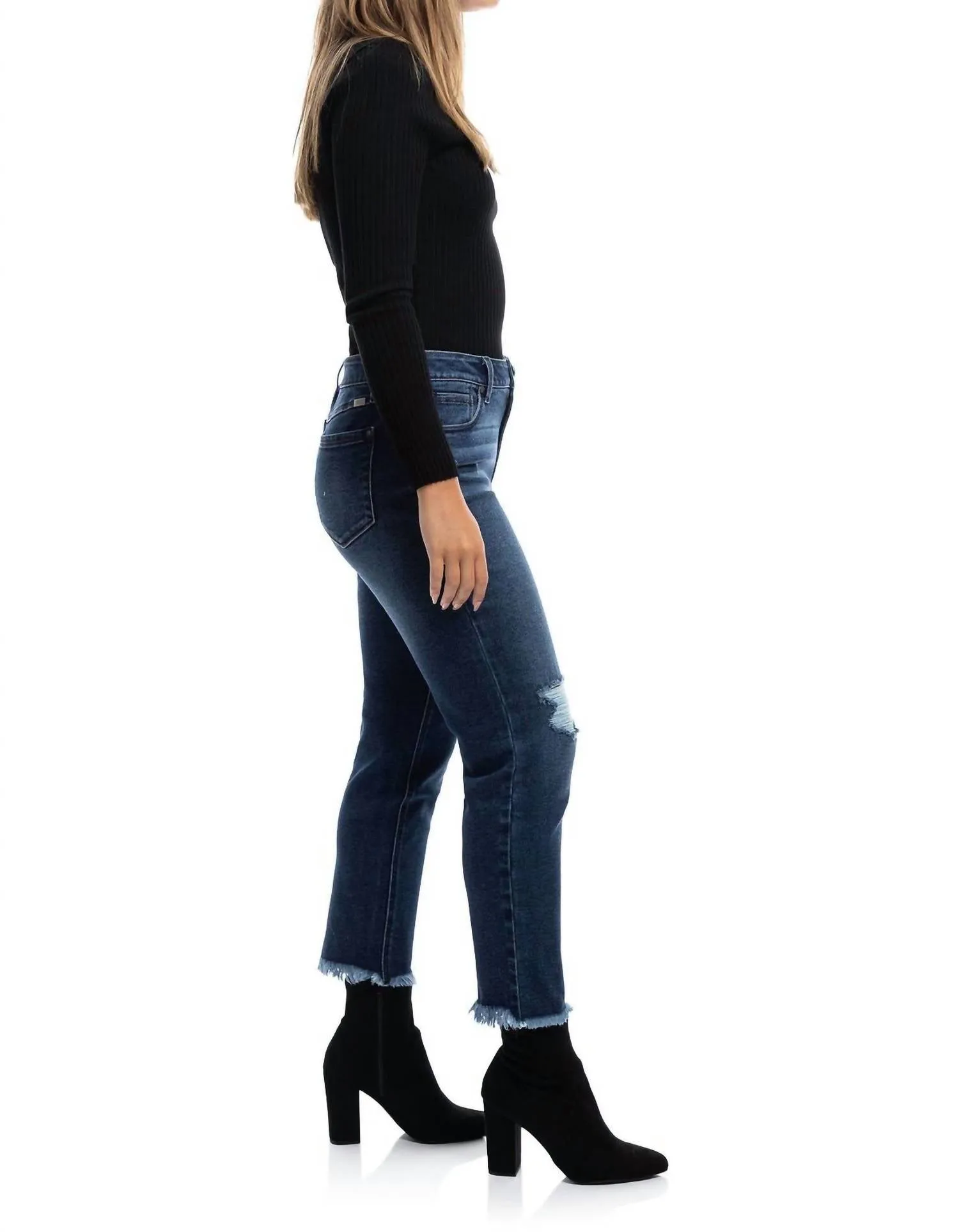 1822 Denim - Eco Mid-rise Slim Girlfriend Jeans