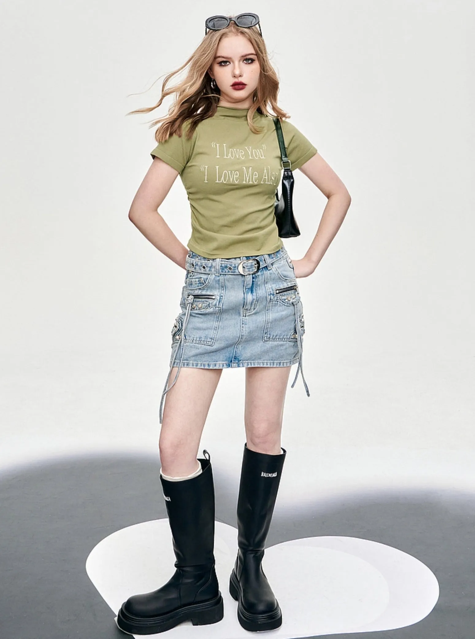 A-Line Slim Skirt