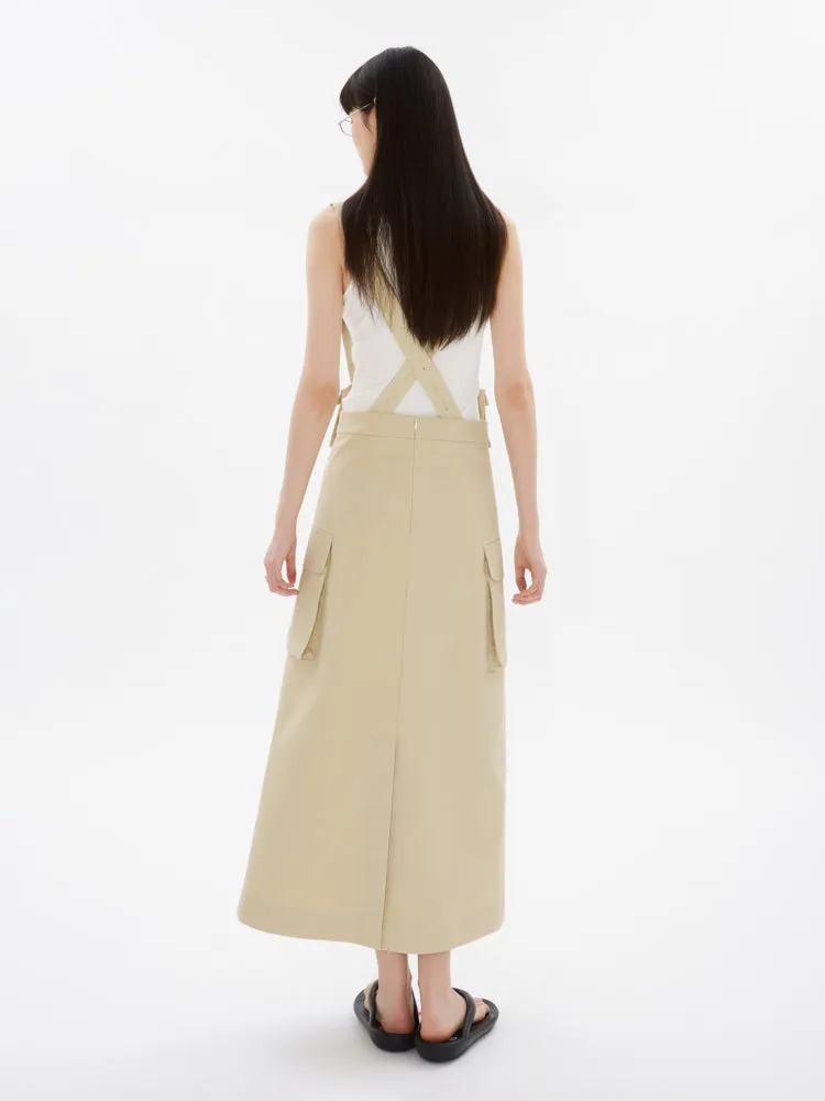 A-line Strap Skirt