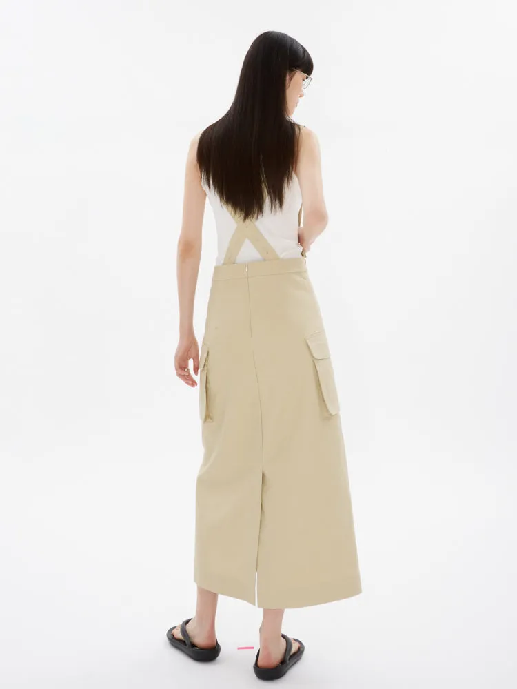 A-line Strap Skirt
