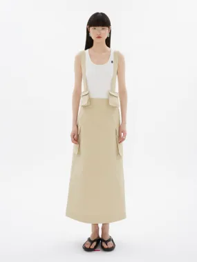 A-line Strap Skirt