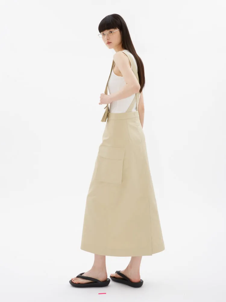 A-line Strap Skirt