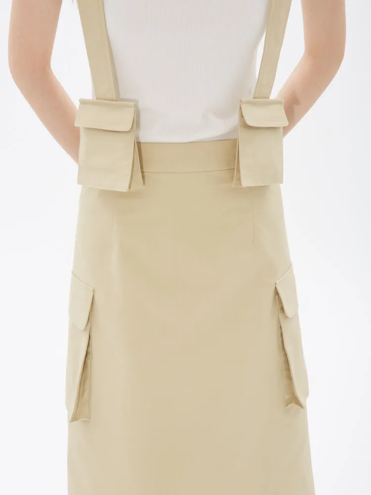 A-line Strap Skirt