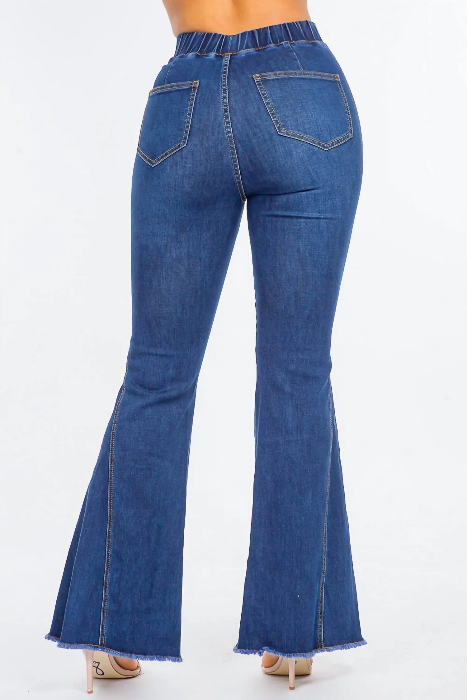 American Bazi - High Waist Curvy Flare Jeans