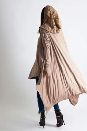 ANIE Long sleeve Hooded Tunic