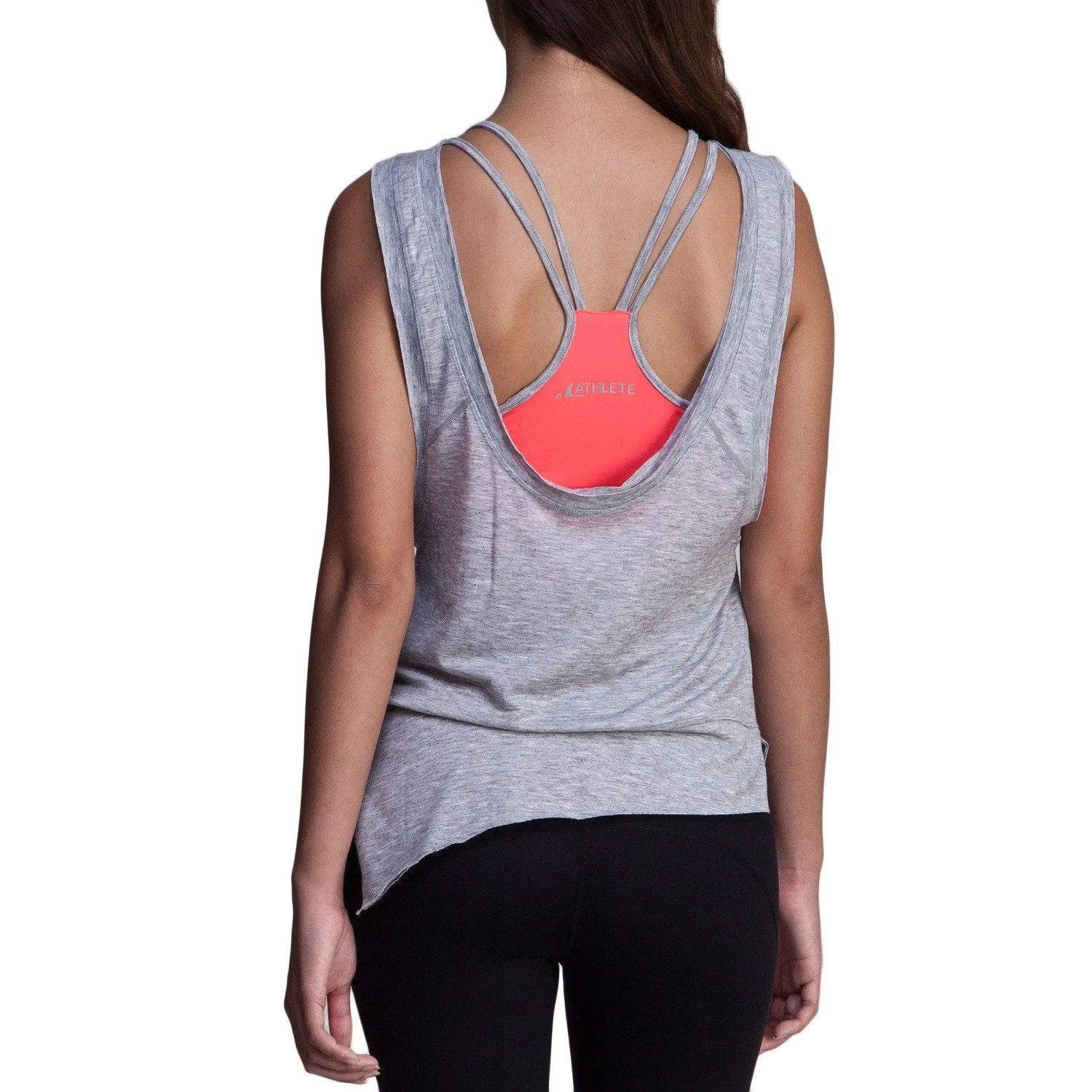 ATHLETE Women's Ari Relaxed Versatile Two-Way Tank Top, Style AT03