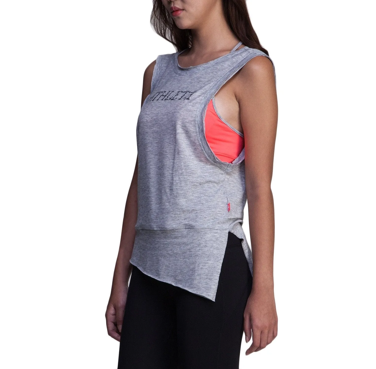 ATHLETE Women's Ari Relaxed Versatile Two-Way Tank Top, Style AT03