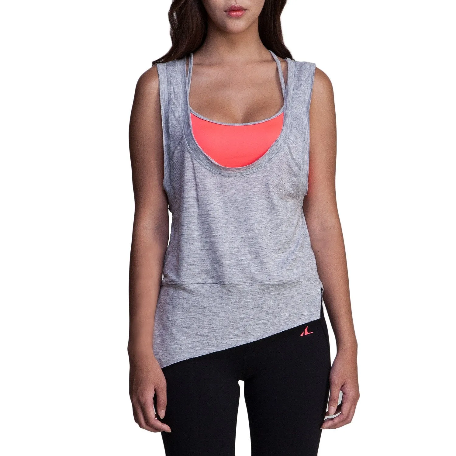 ATHLETE Women's Ari Relaxed Versatile Two-Way Tank Top, Style AT03