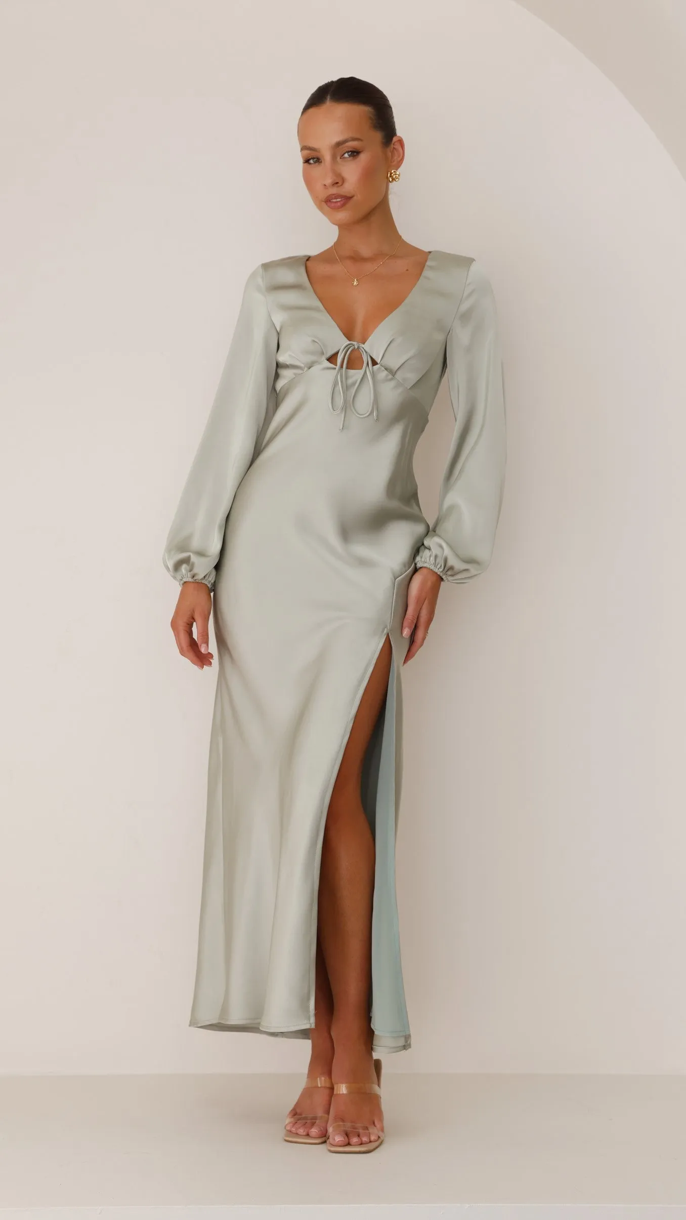 Brigitte Maxi Dress - Olive