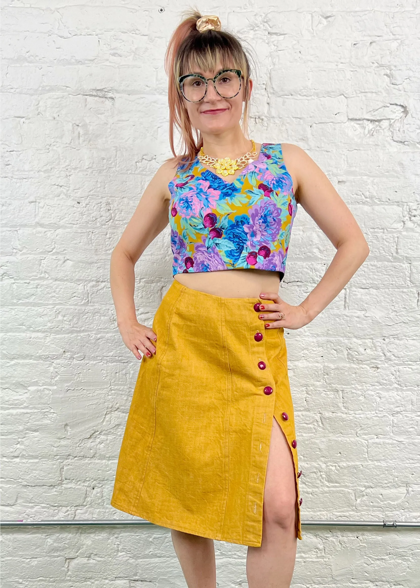 Button up skirt PDF Sewing Pattern