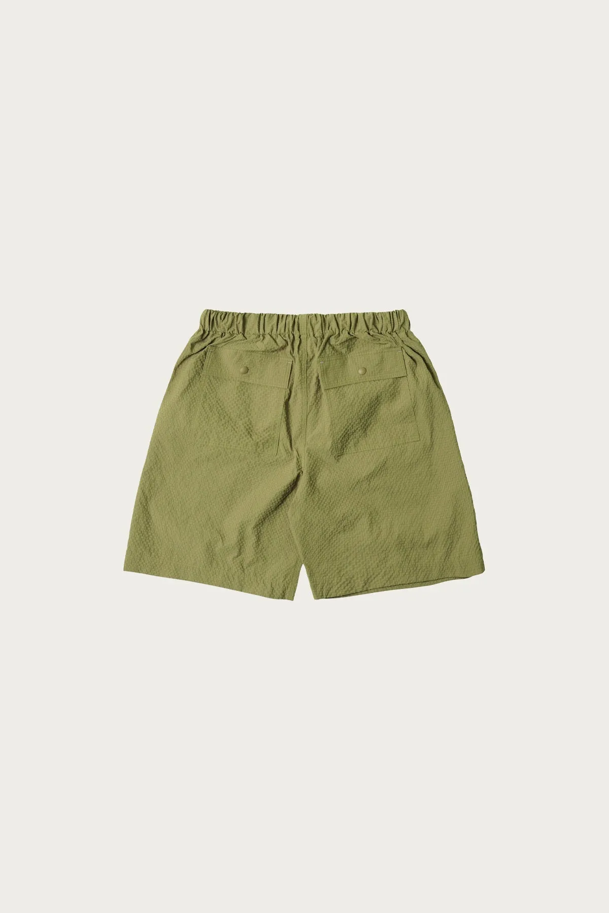 Comfortable Banding Shorts - Moss Green