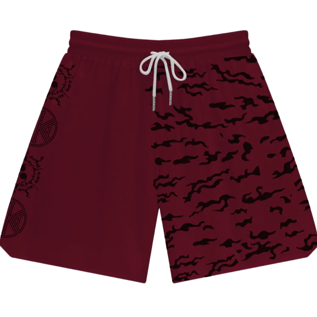 Cursed Seal of Heaven - Basketball Shorts