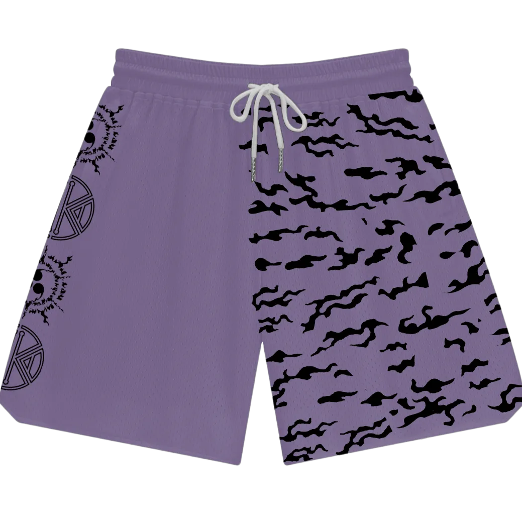 Cursed Seal of Heaven - Basketball Shorts
