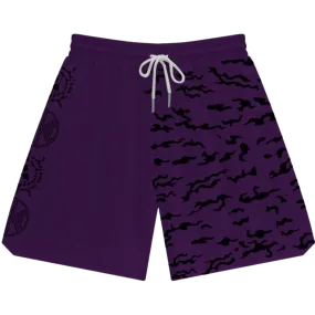 Cursed Seal of Heaven - Basketball Shorts