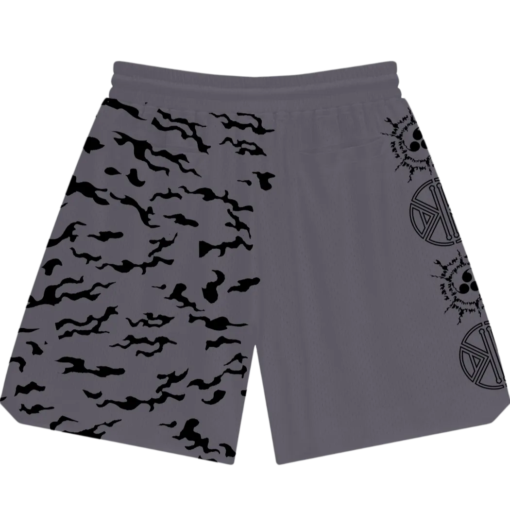 Cursed Seal of Heaven - Basketball Shorts