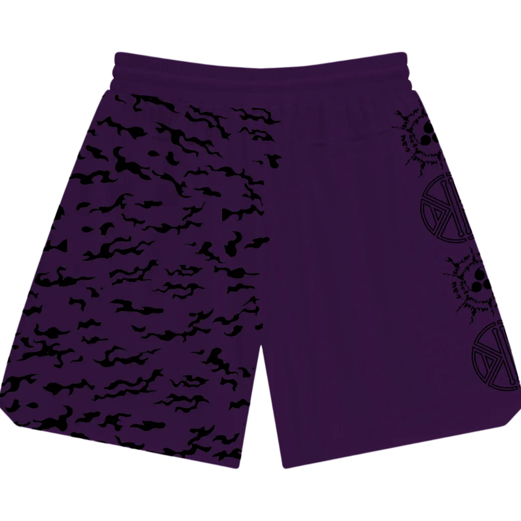 Cursed Seal of Heaven - Basketball Shorts