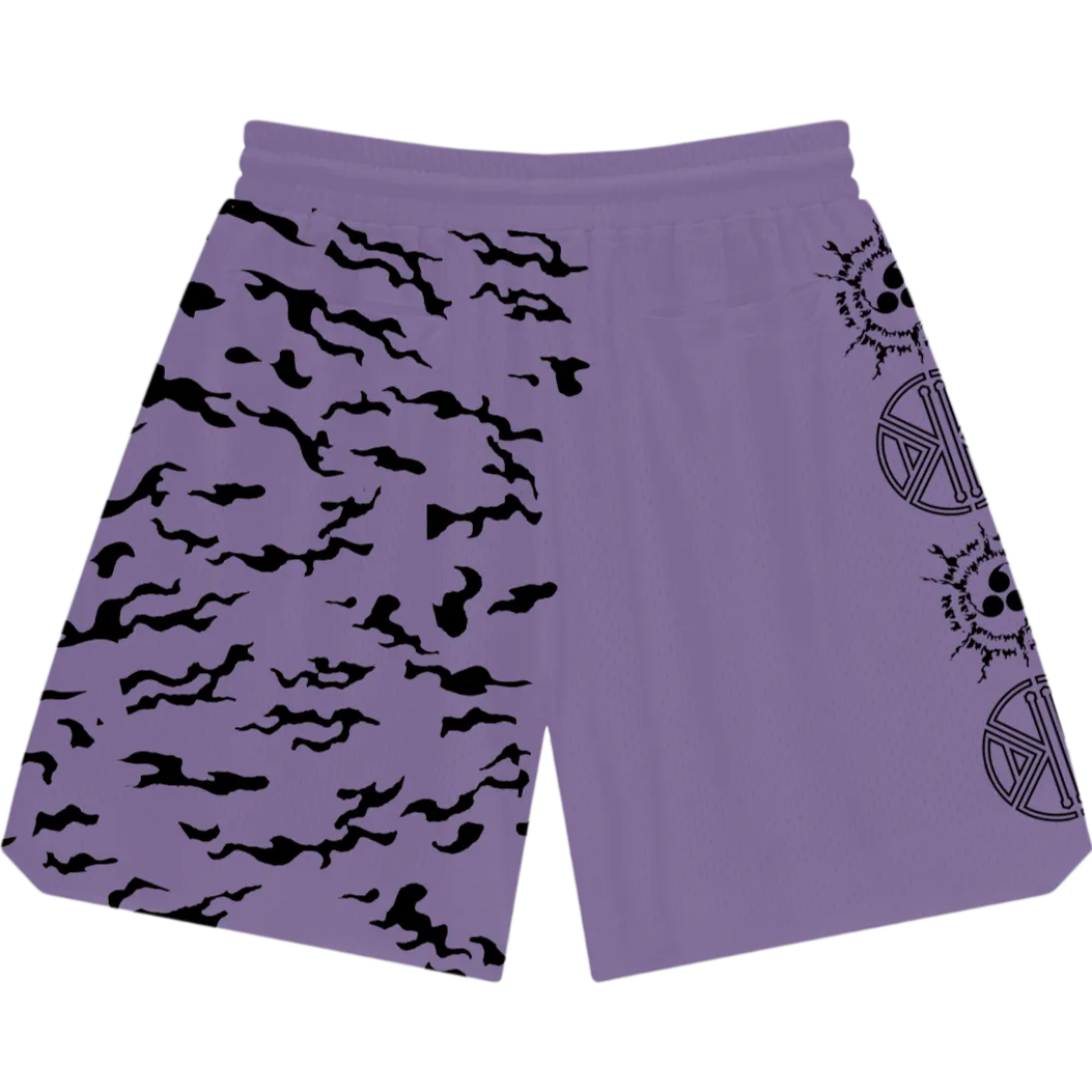 Cursed Seal of Heaven - Basketball Shorts