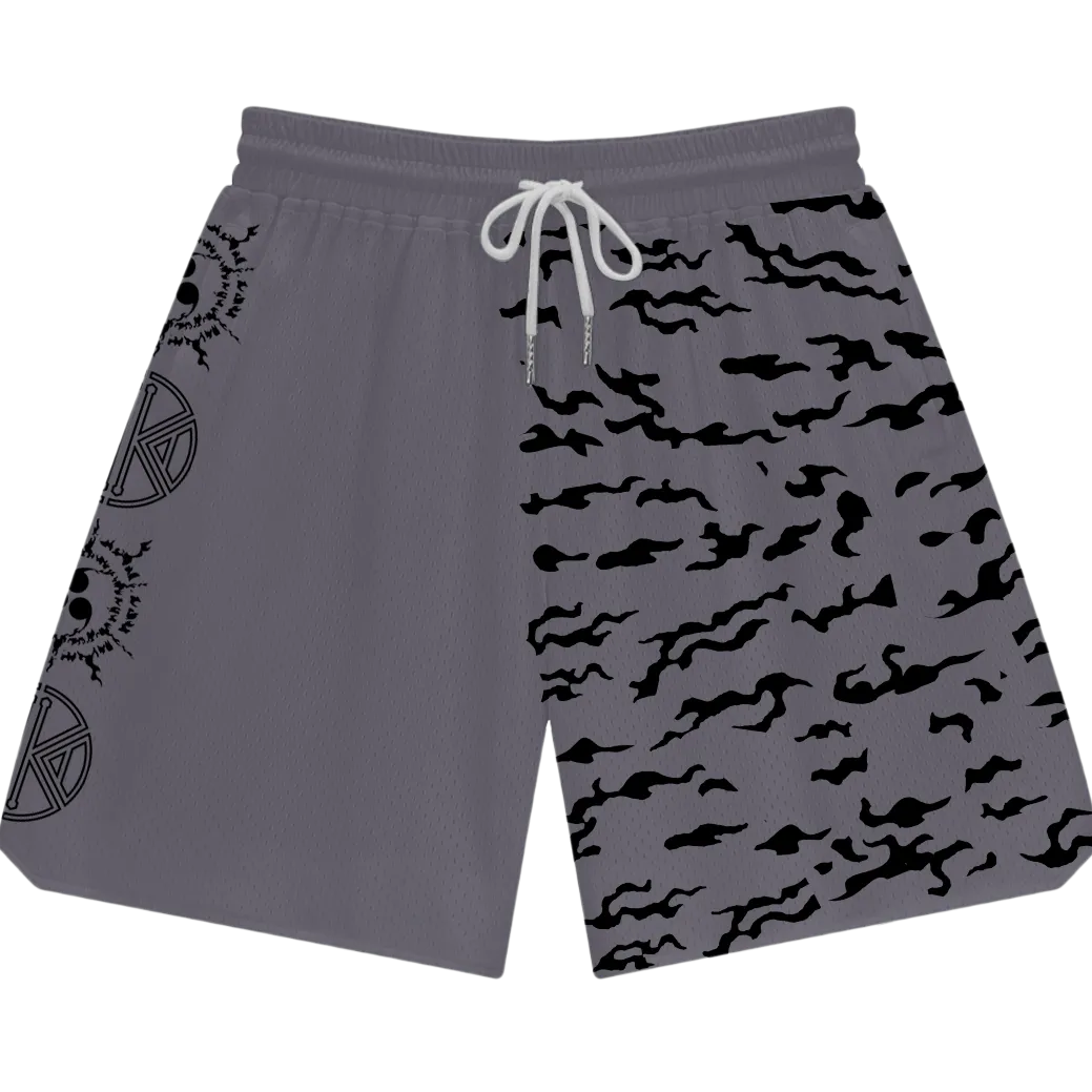 Cursed Seal of Heaven - Basketball Shorts
