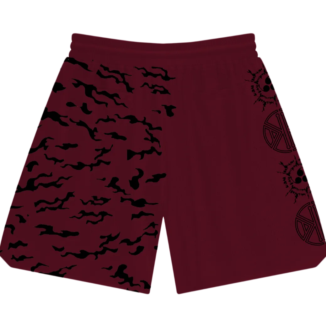 Cursed Seal of Heaven - Basketball Shorts