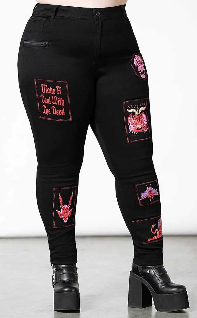 Dealer Patched Jeans