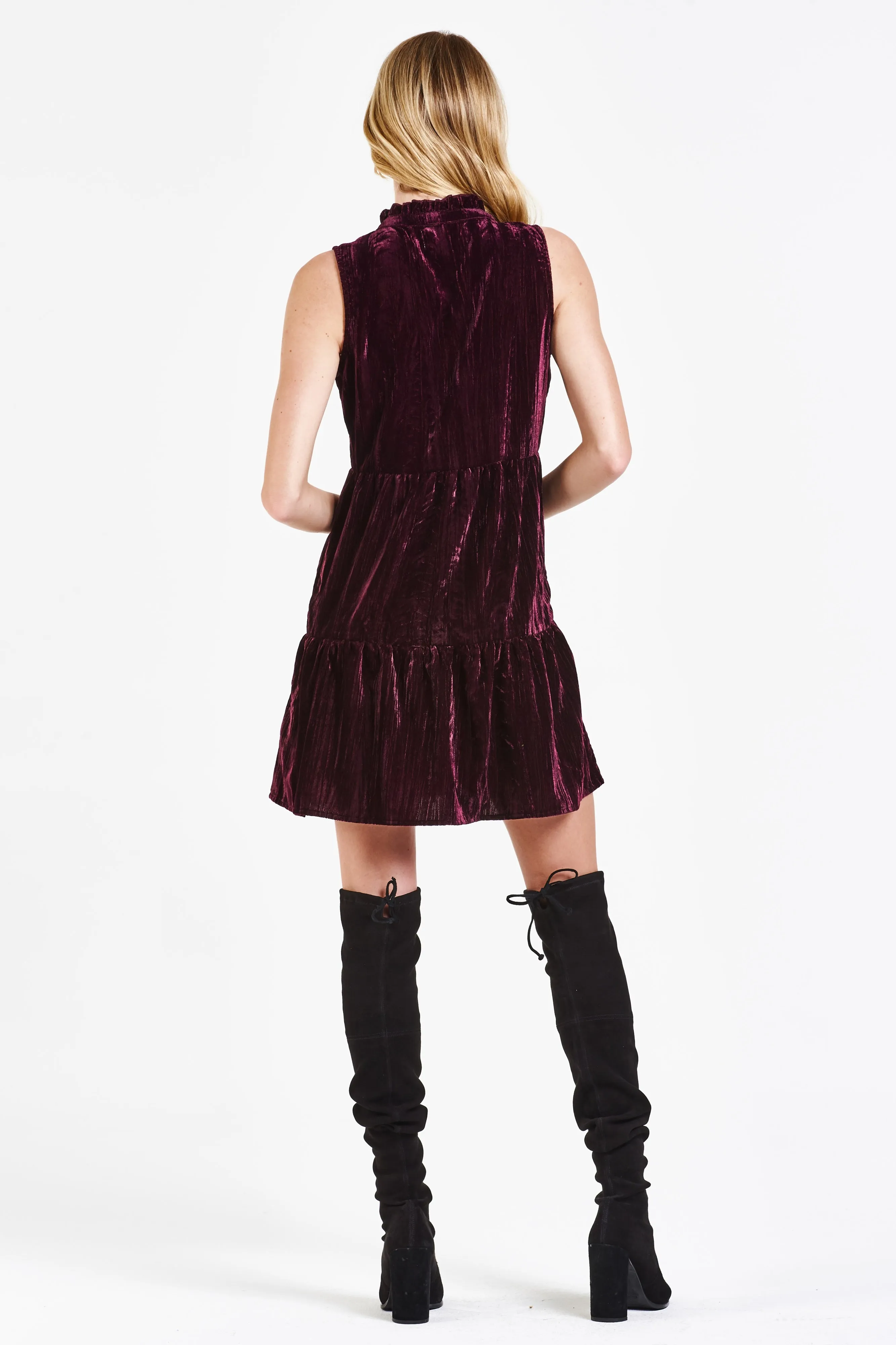 Dear John Eliza Sleeveless Tiered Dress