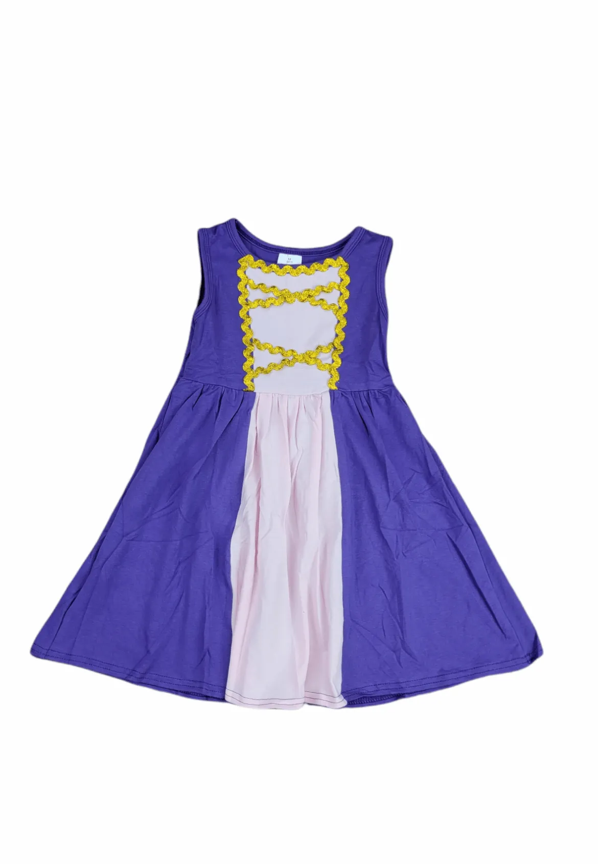 Golden Haired Princess Inspired Dress