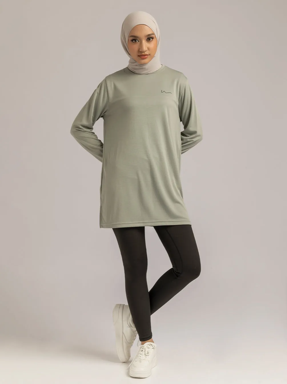 JENNA TUNIC NEUTRAL GREY