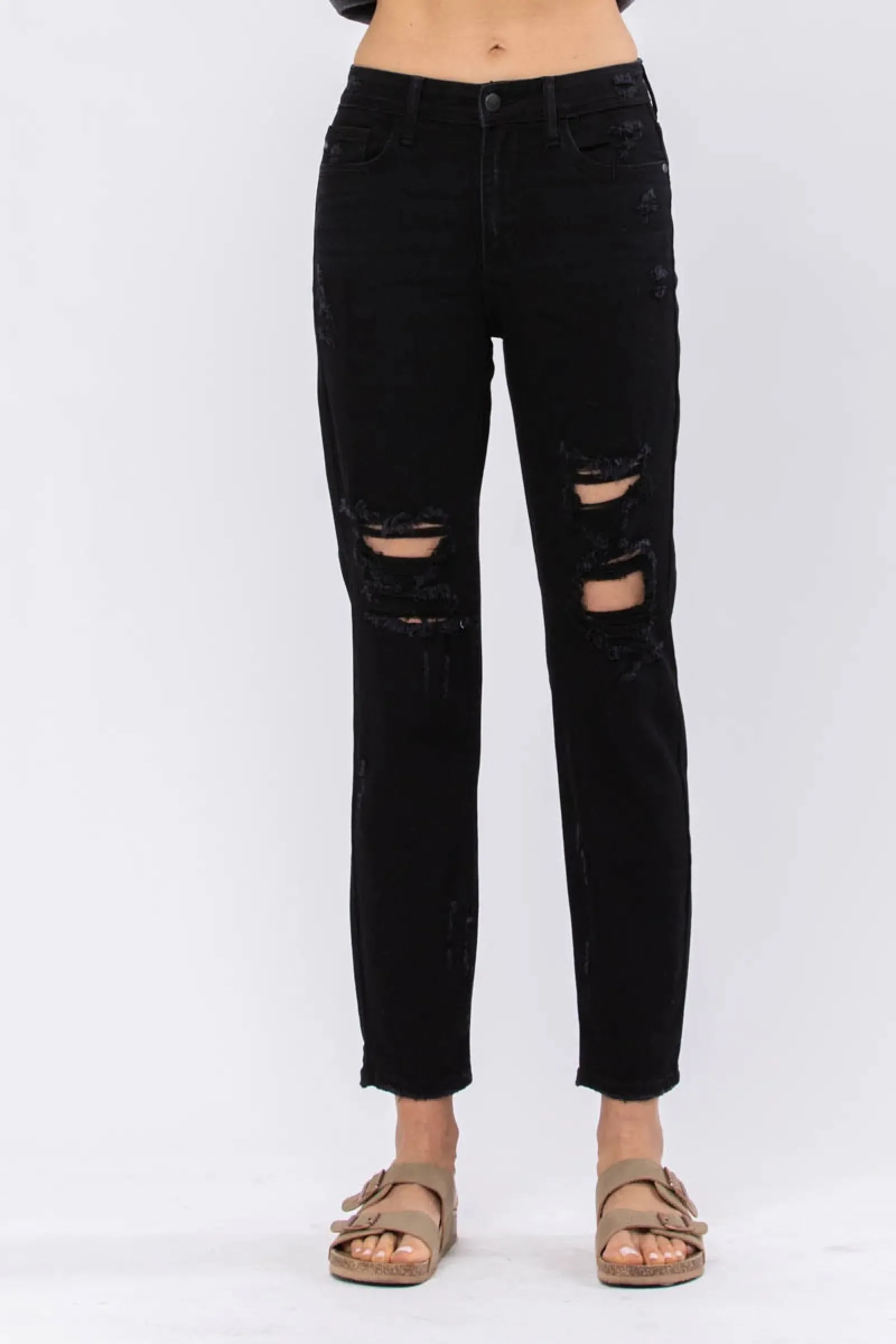 Judy Blue Distressed Boyfriend