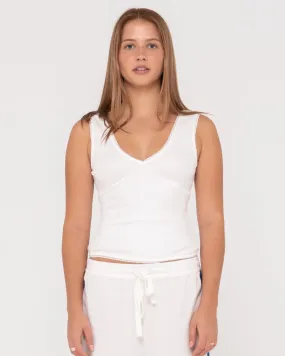 Lacey V Neck Tank Top