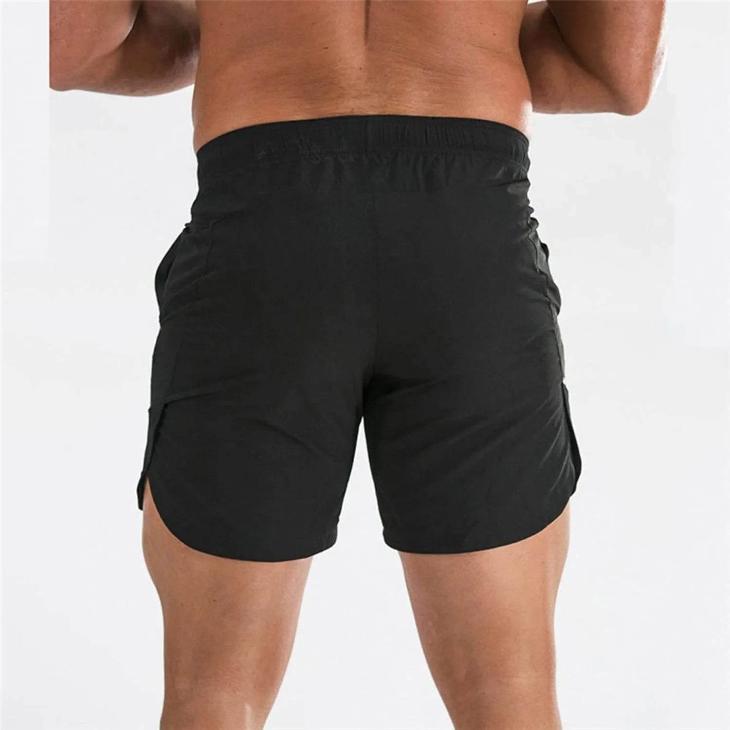 Men's Athletic Shorts Elastic Waist Quick Dry Breathable Comfortable Gym Workout Running Training Casual Sportswear