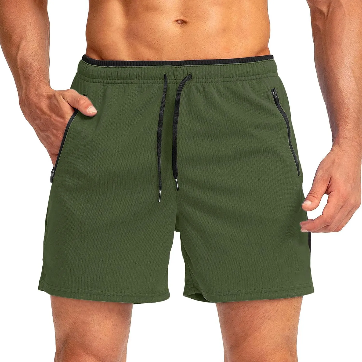 Mens Shorts Athletic Comfy Lightweight and Comfortable Sports Shorts with Pocket 2025 Summer