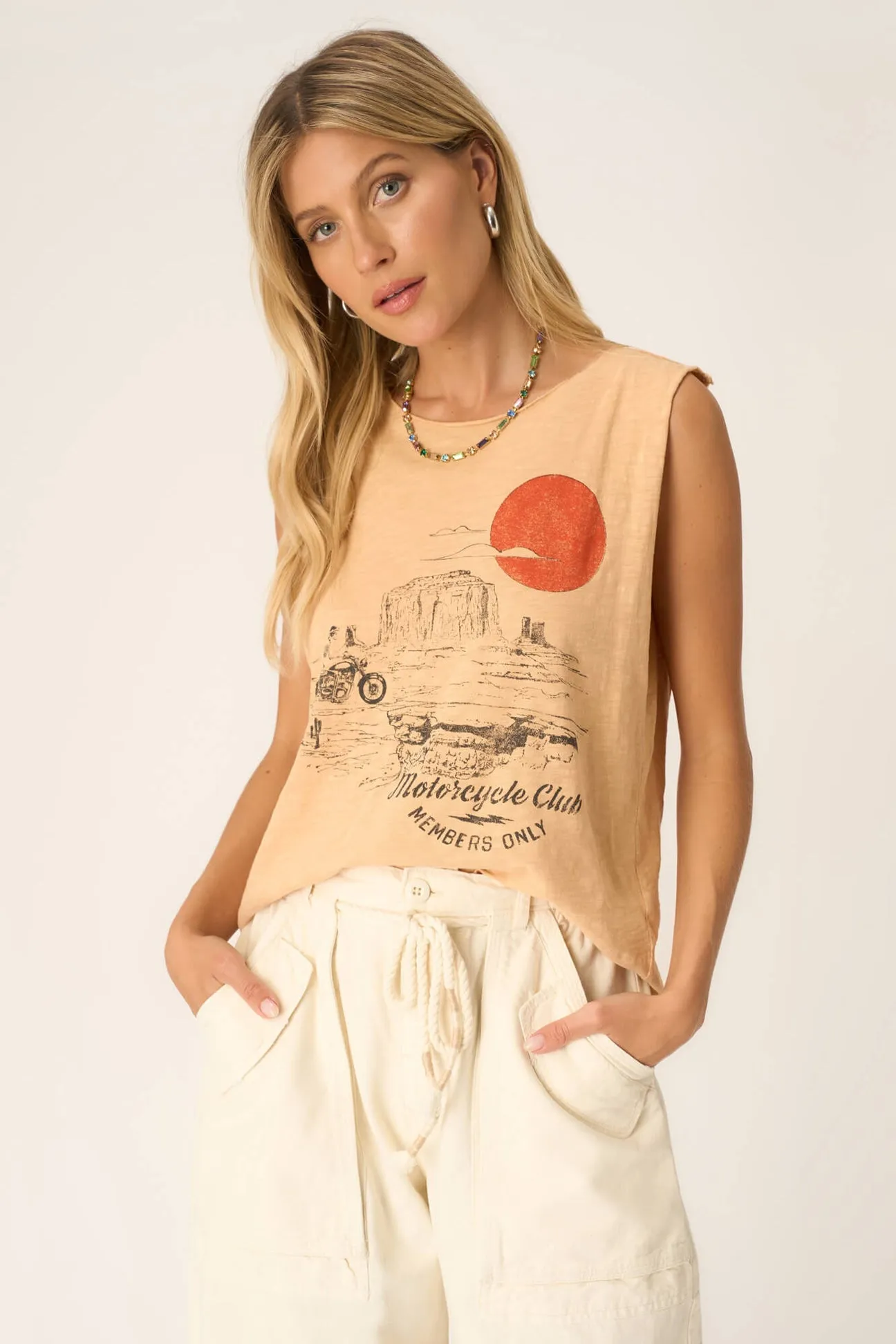 Moto Club Muscle Tank