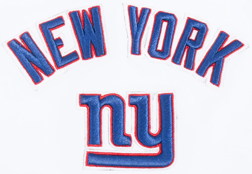NFL NEW YORK GIANTS CLASSIC WOMEN'S RELAXED FIT RACERBACK (WHITE)