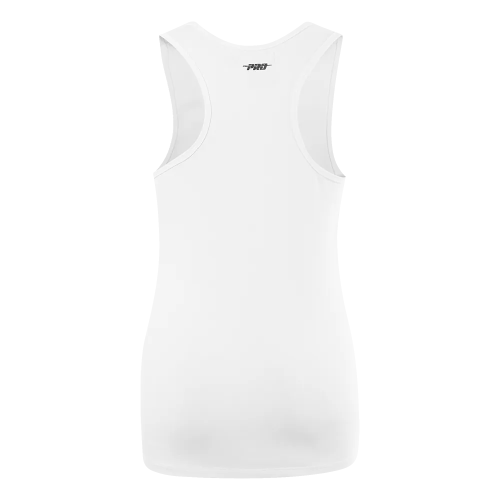 NFL NEW YORK GIANTS CLASSIC WOMEN'S RELAXED FIT RACERBACK (WHITE)