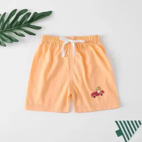 Orange Newborn Baby Shorts for Boy Casual Solid Baby Kids Shorts Pants Boys Shorts Summer Shorts Thin Baby Boy Clothes