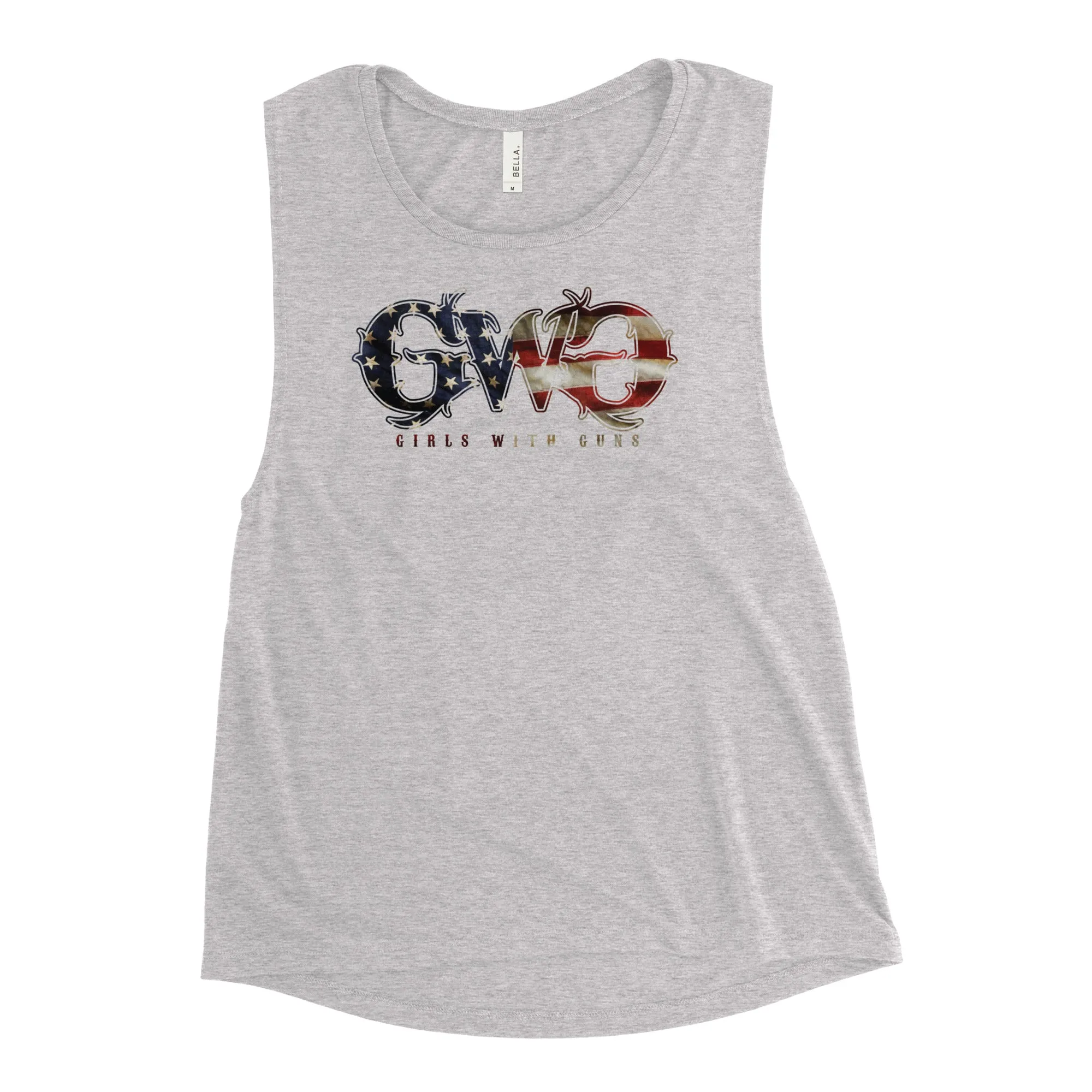 Patriotic Logo Tank | Ladies’ Relaxed Fit