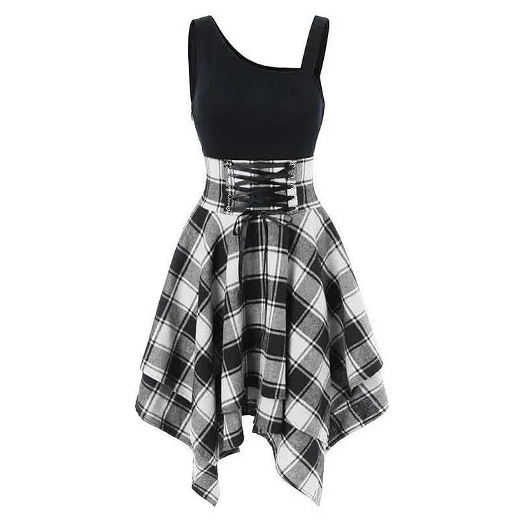 Plaid Perfection: A Dress That's Both Comfortable and Stylish