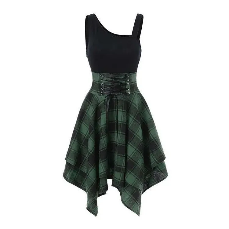 Plaid Perfection: A Dress That's Both Comfortable and Stylish