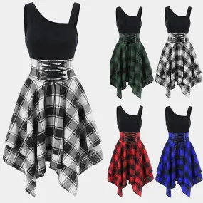 Plaid Perfection: A Dress That's Both Comfortable and Stylish