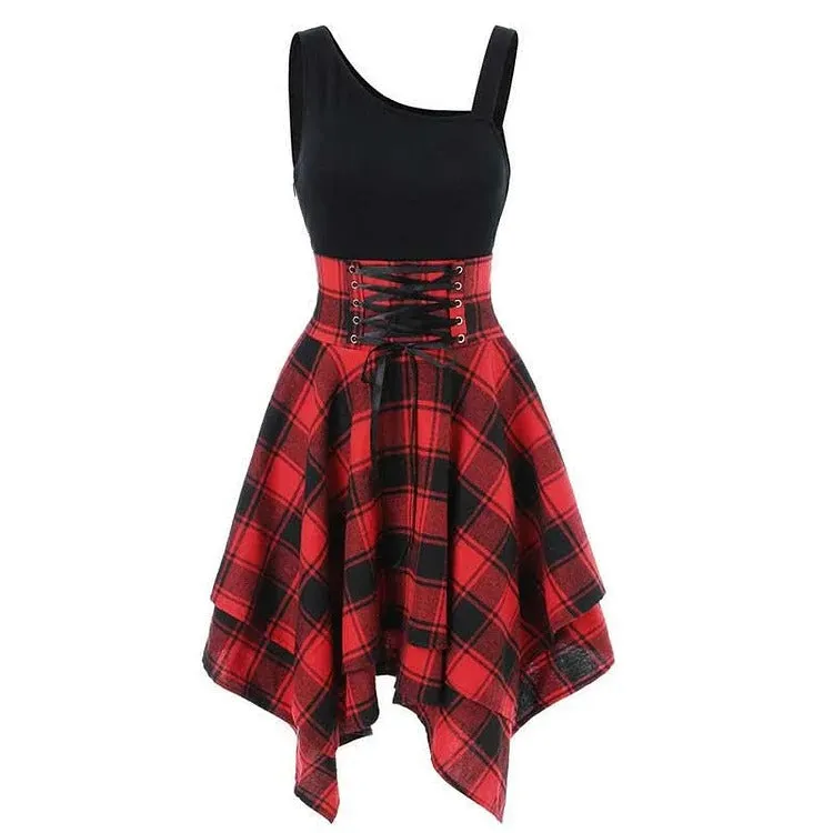Plaid Perfection: A Dress That's Both Comfortable and Stylish