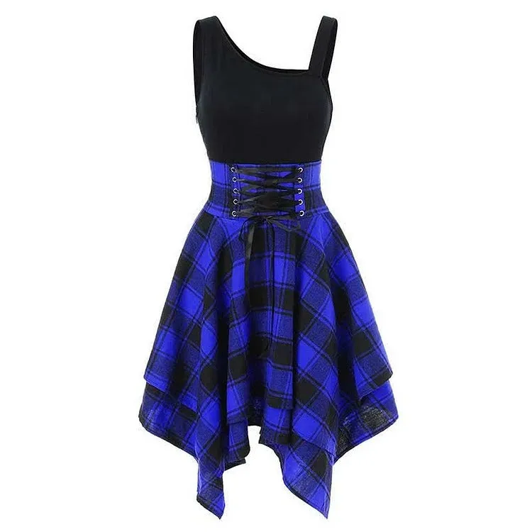 Plaid Perfection: A Dress That's Both Comfortable and Stylish