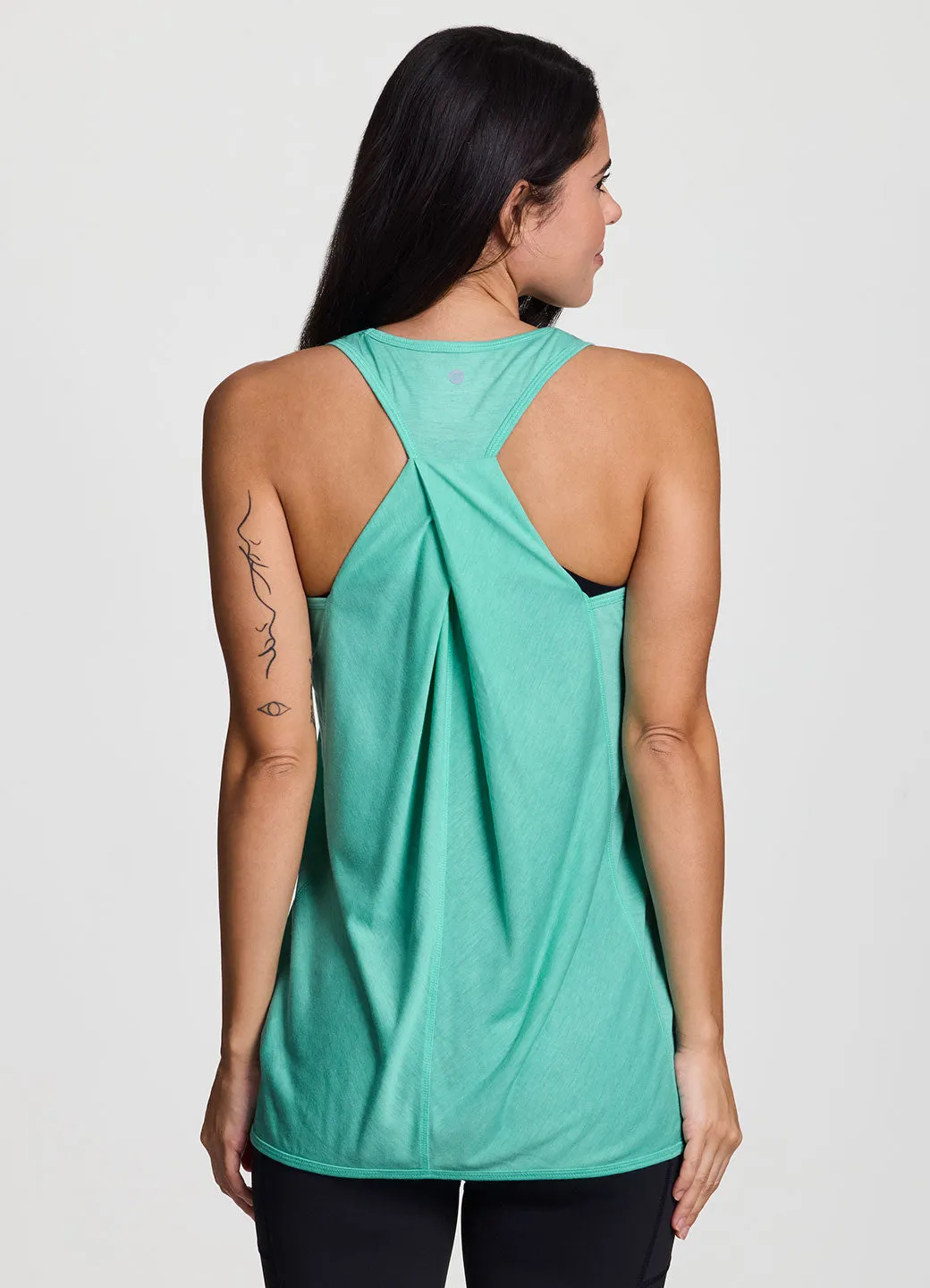 Prime Relaxed Twist Back Tank Top