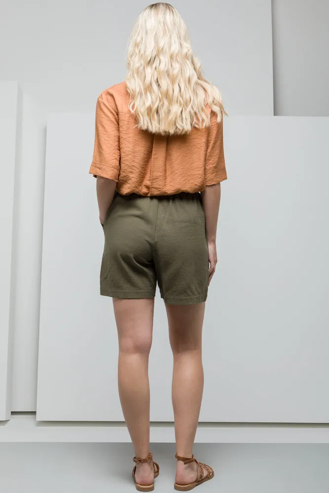 Pull On Shorts Green