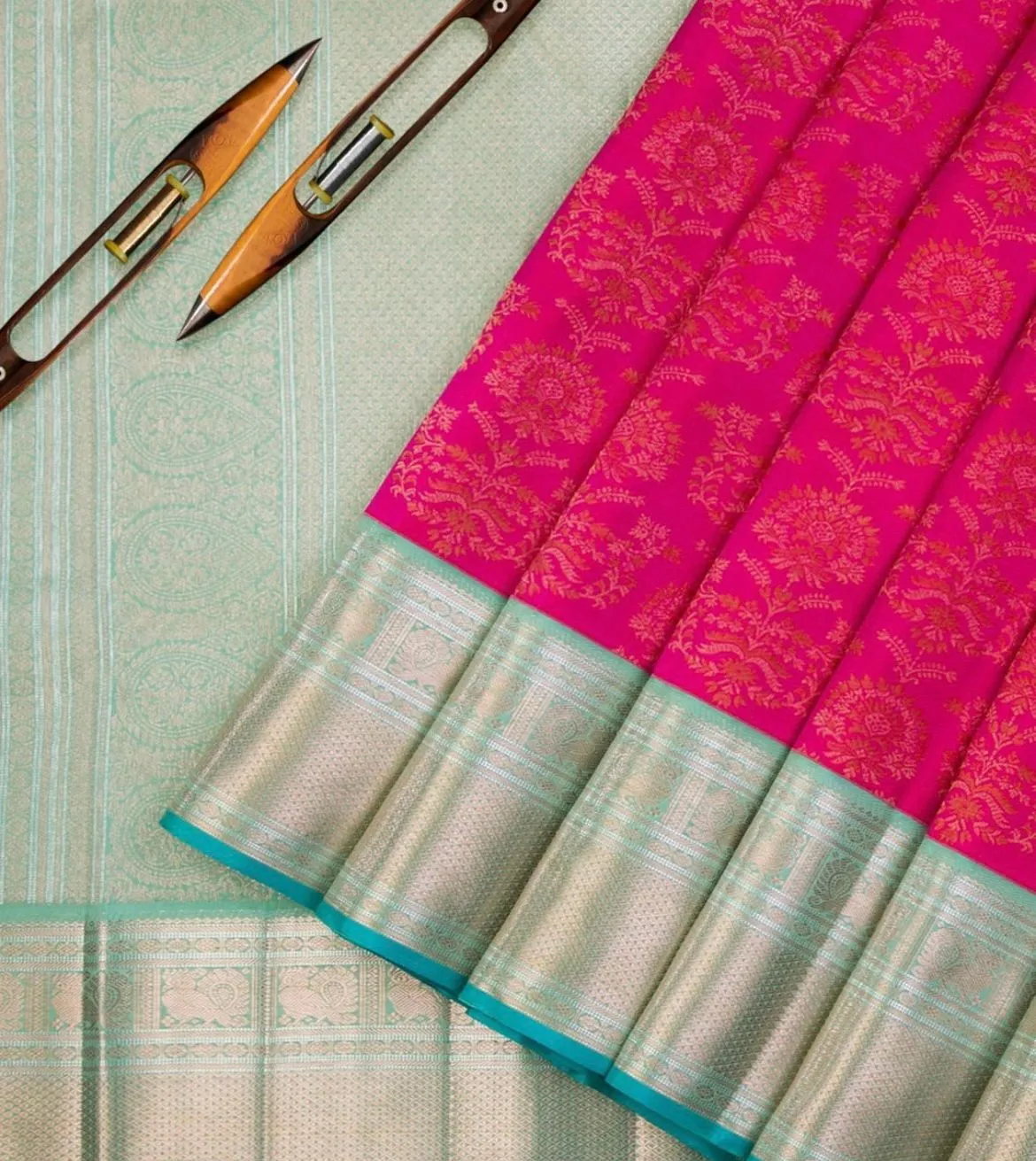 Radiant Dark Pink Soft Silk Saree With Aplomb Blouse Piece