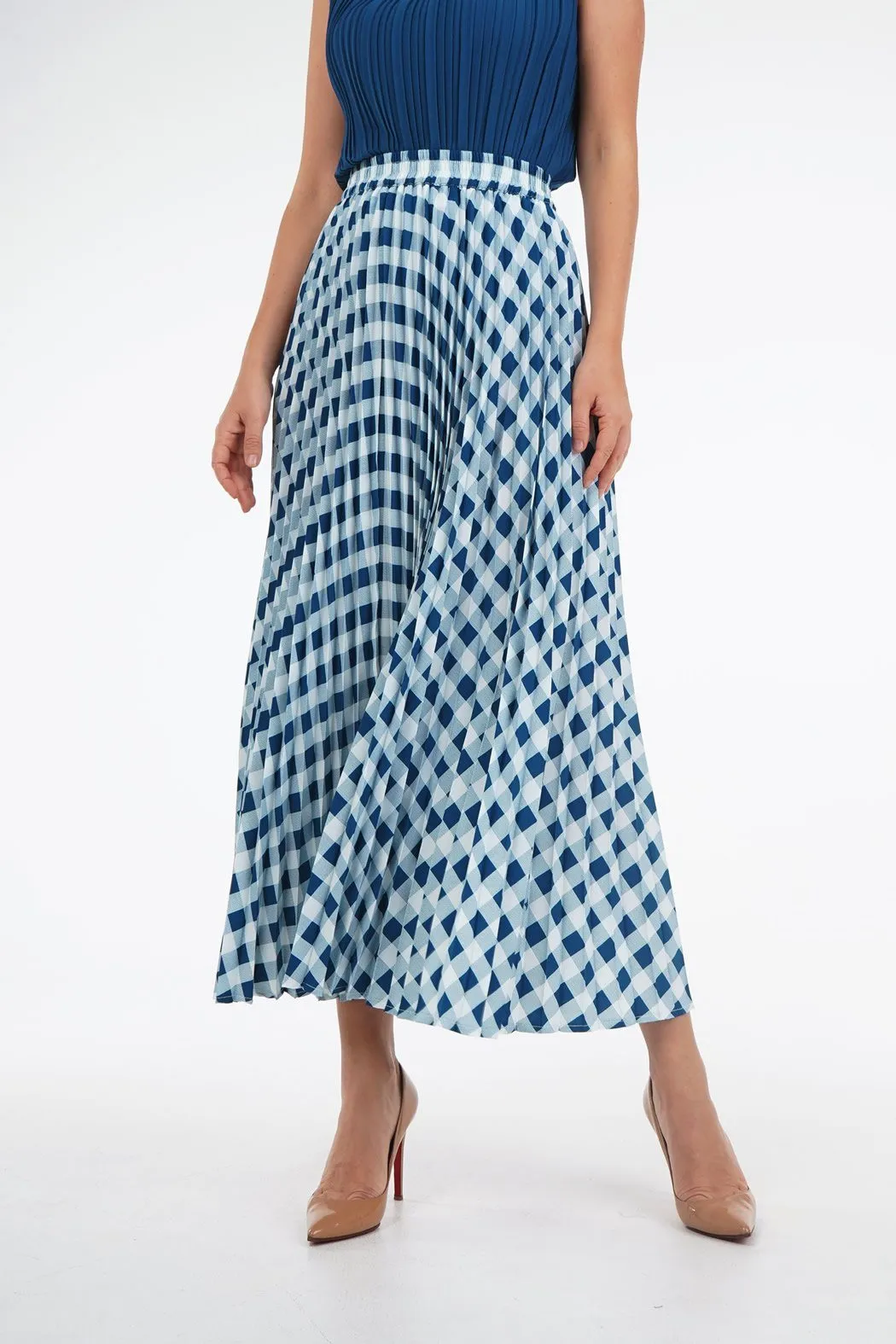 Salenia A-Line Printed Skirt