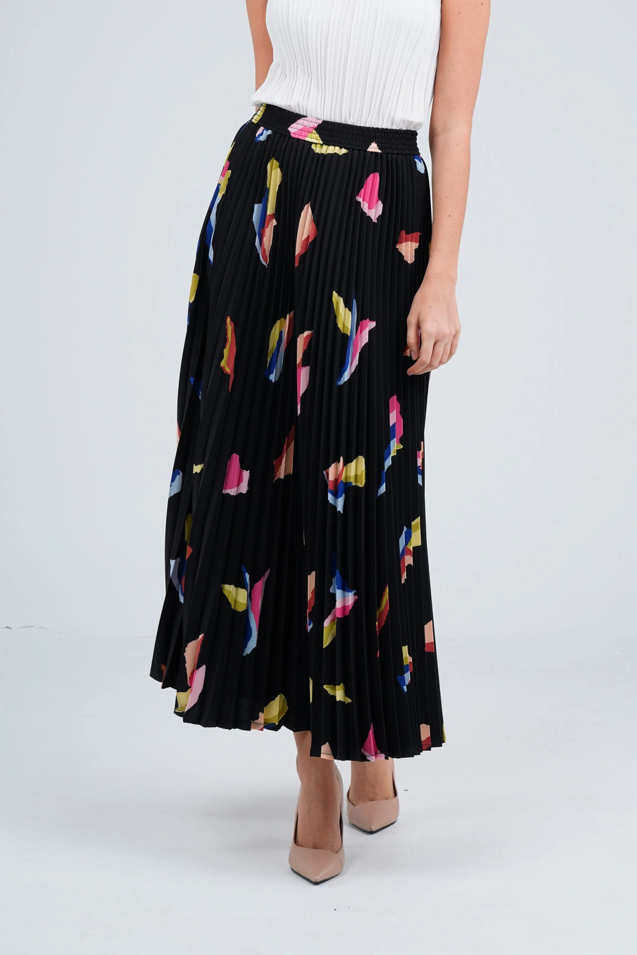 Salenia A-Line Printed Skirt