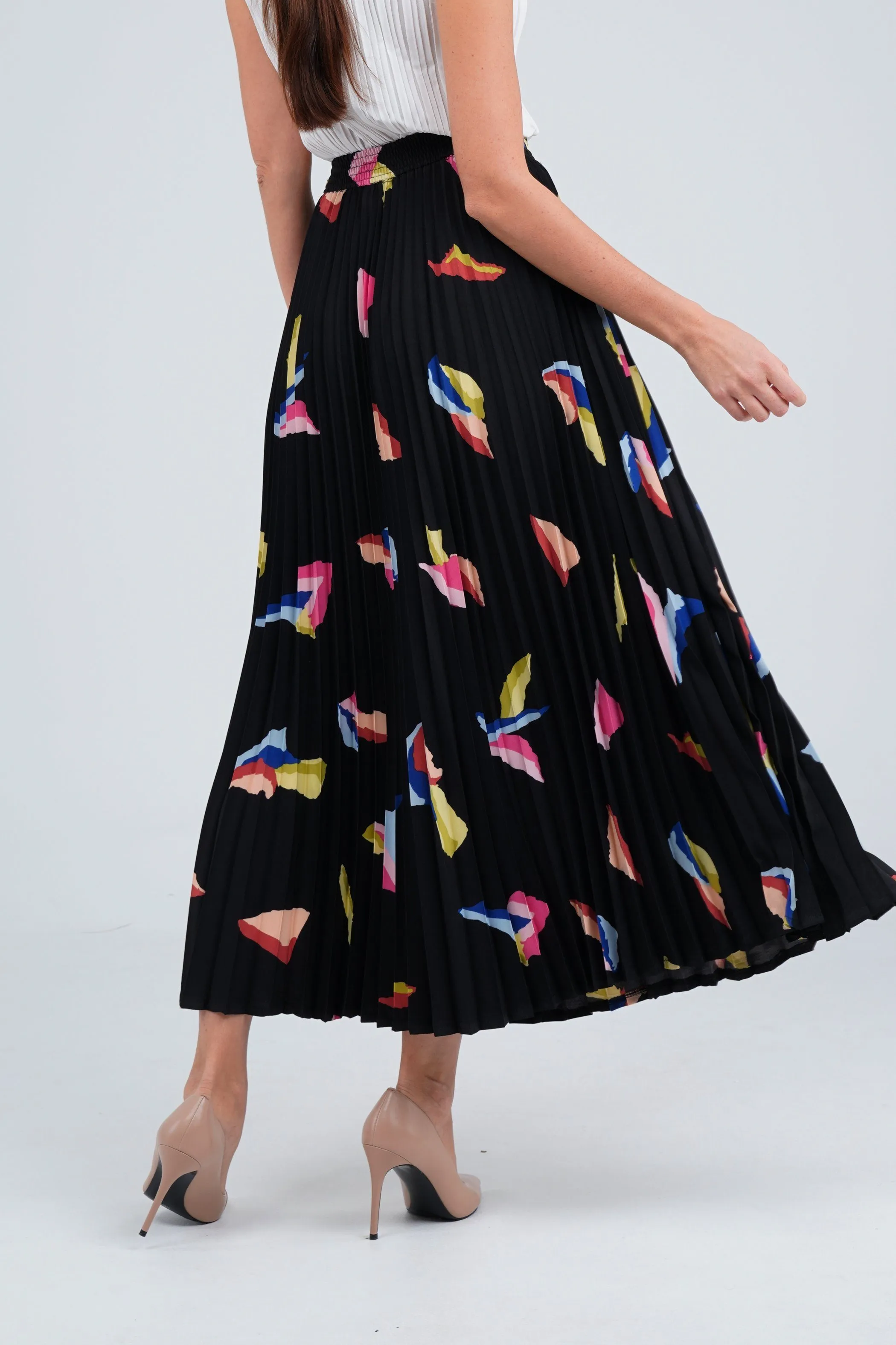 Salenia A-Line Printed Skirt