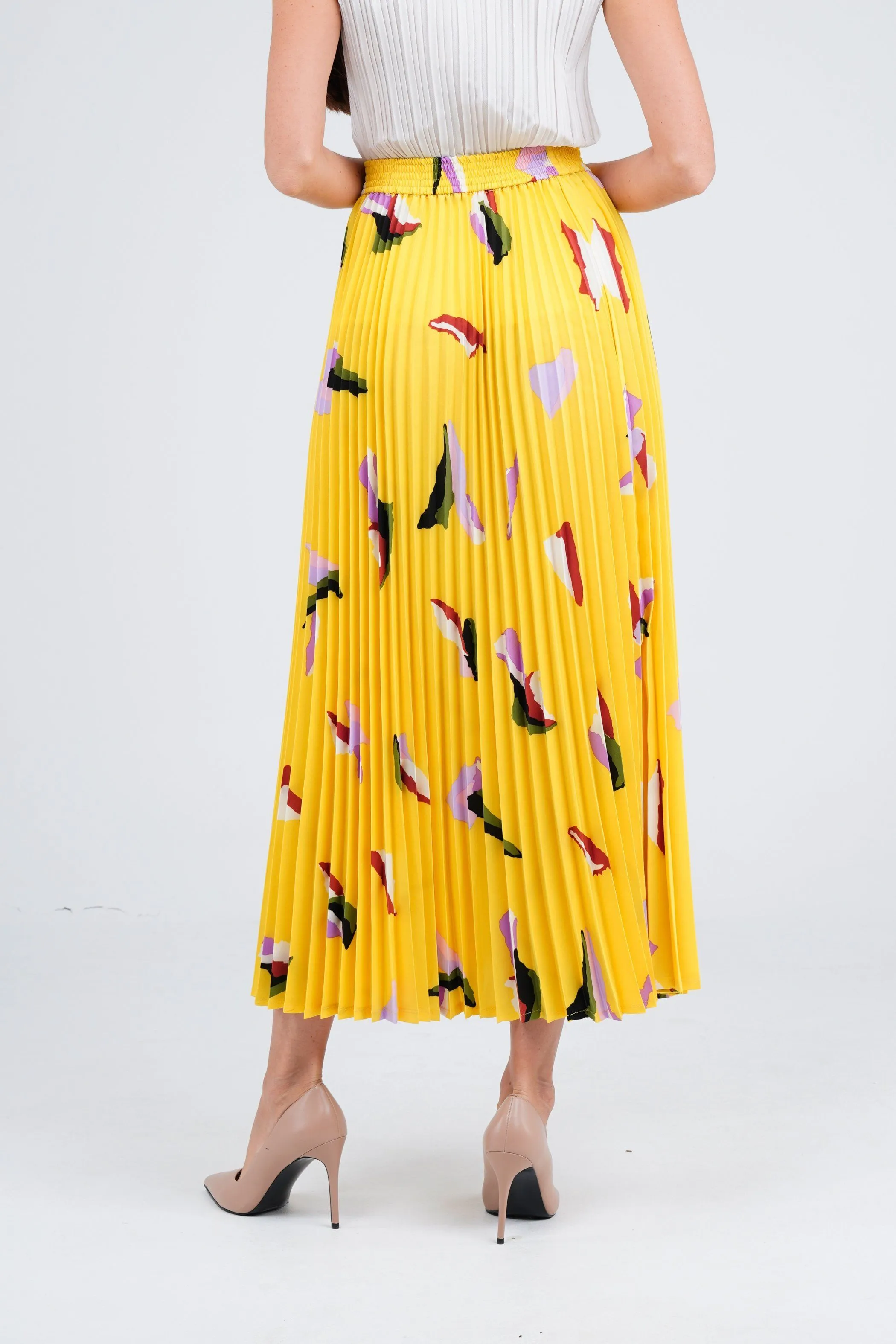 Salenia A-Line Printed Skirt