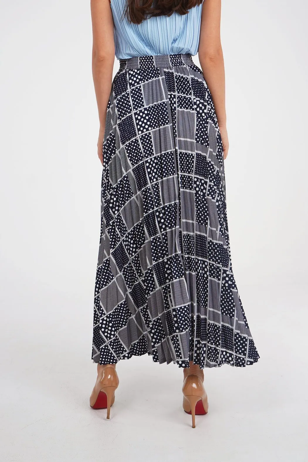 Salenia A-Line Printed Skirt